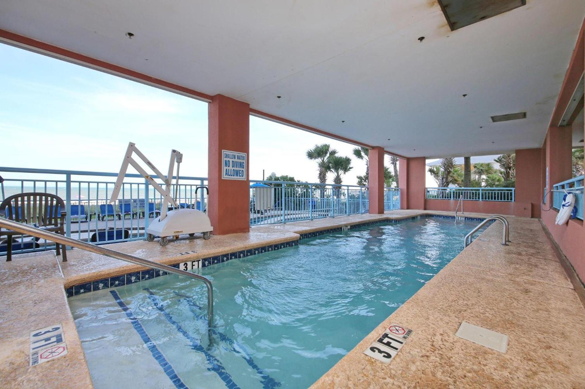 Вилла 1604 N Ocean Blvd, 0906 - Ocean Front Sleeps 8 Миртл-Бич Экстерьер фото